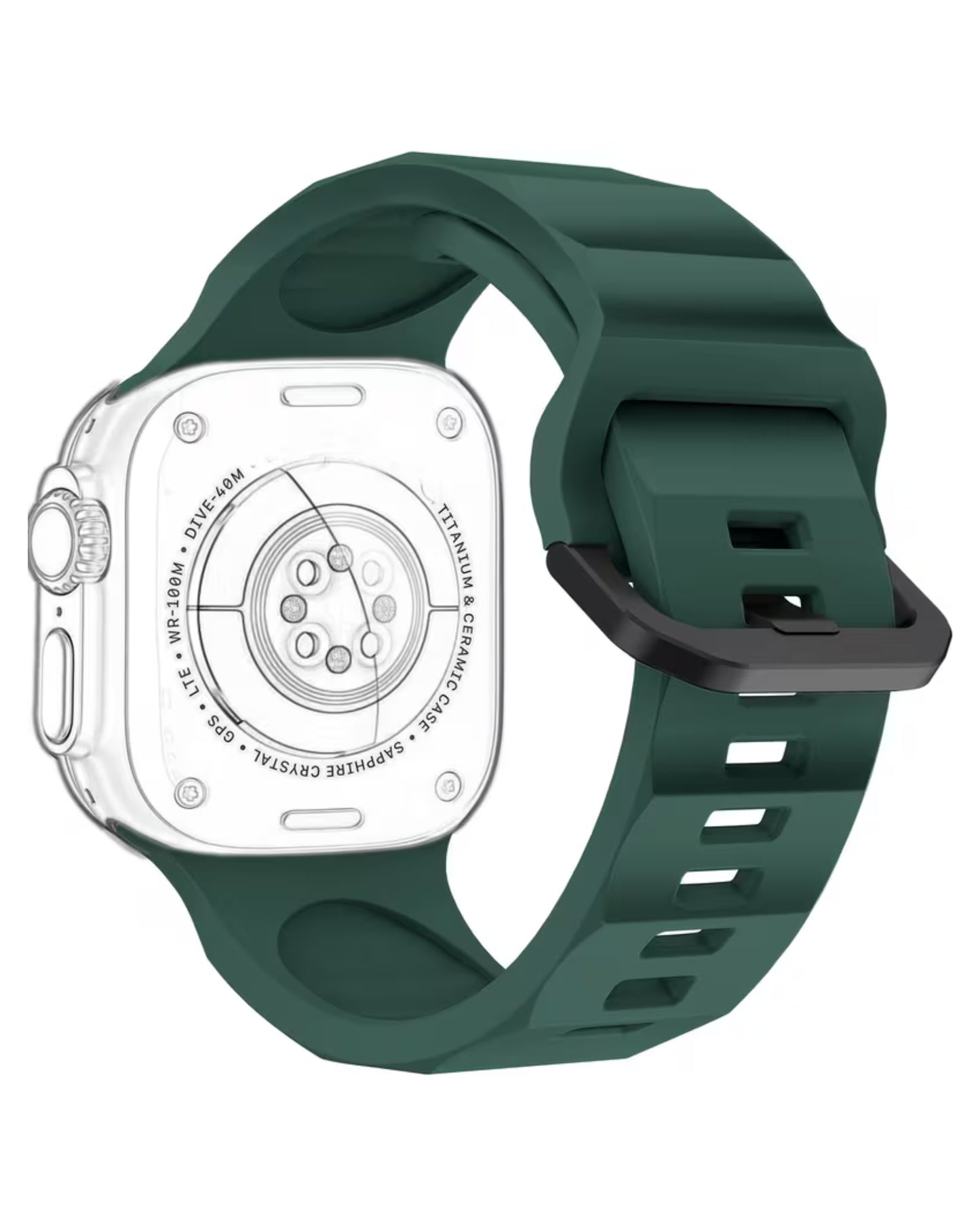 Zig Zag Band (Off White) 42mm to 49mm