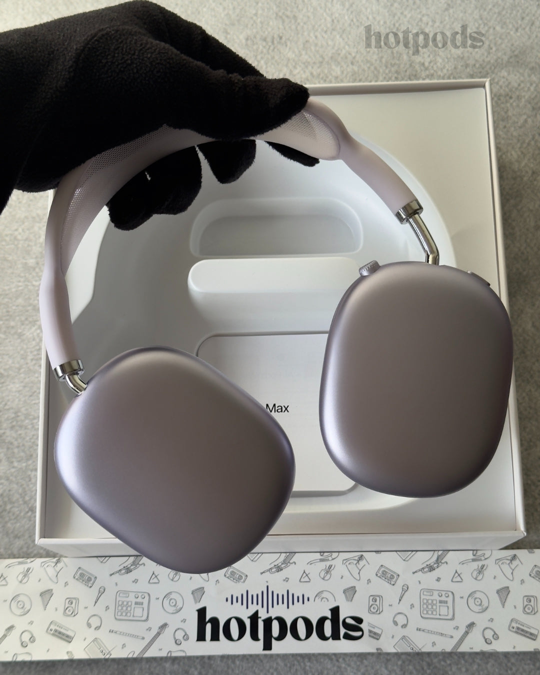 Hotpods Max (Noise Control + Popup Sensor) Purple