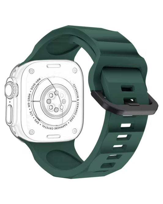 Zig Zag Band (Green) 42mm to 49mm
