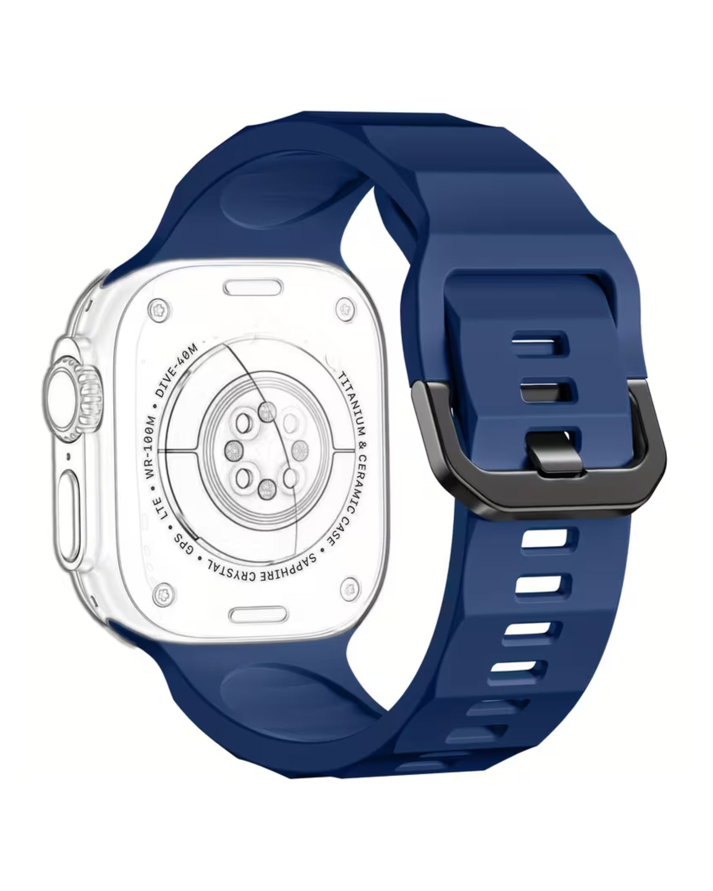 Zig Zag Band (Off White) 42mm to 49mm