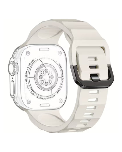Zig Zag Band (Off White) 42mm to 49mm