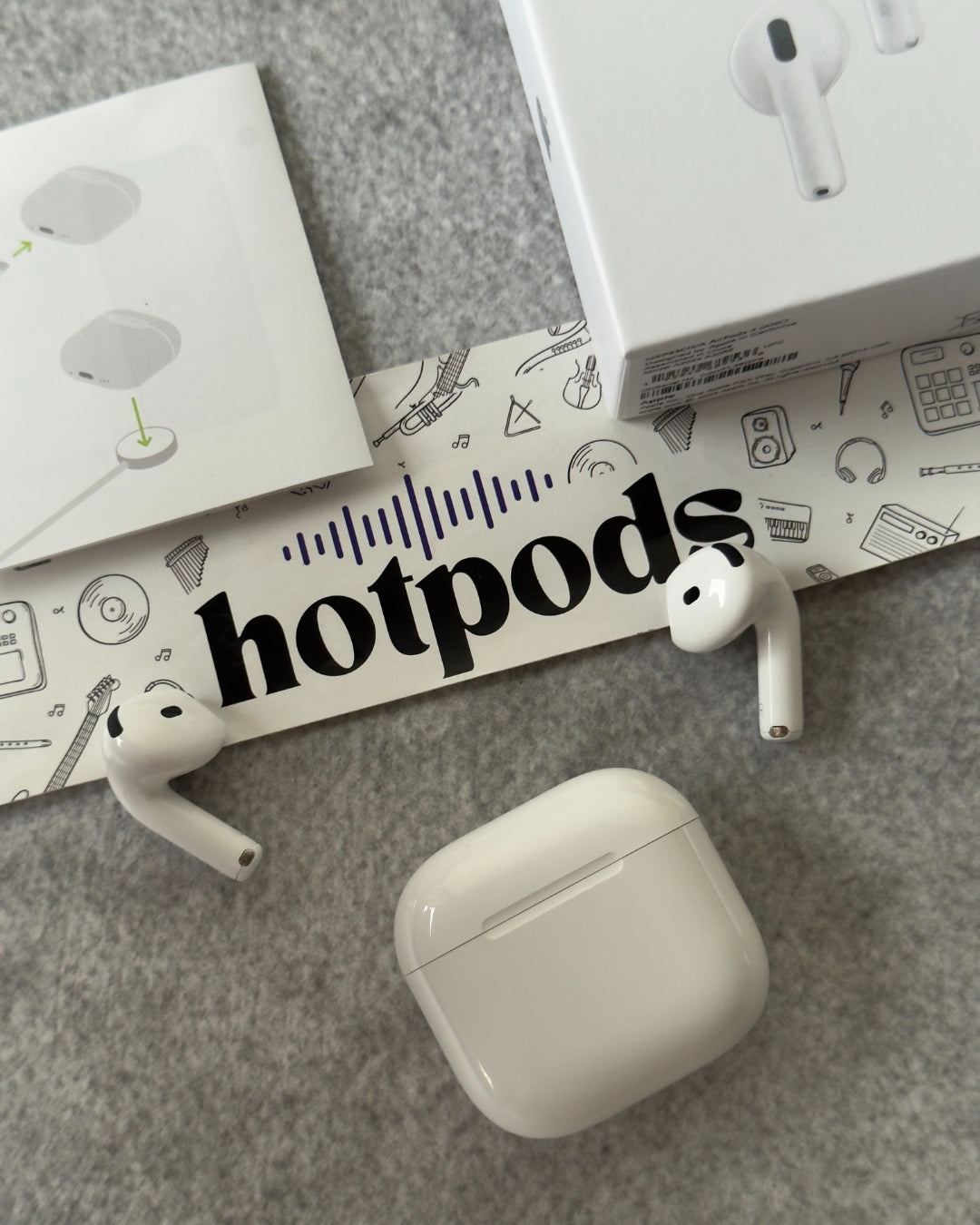 Hotpods 4 (ANC + GPS Edition)