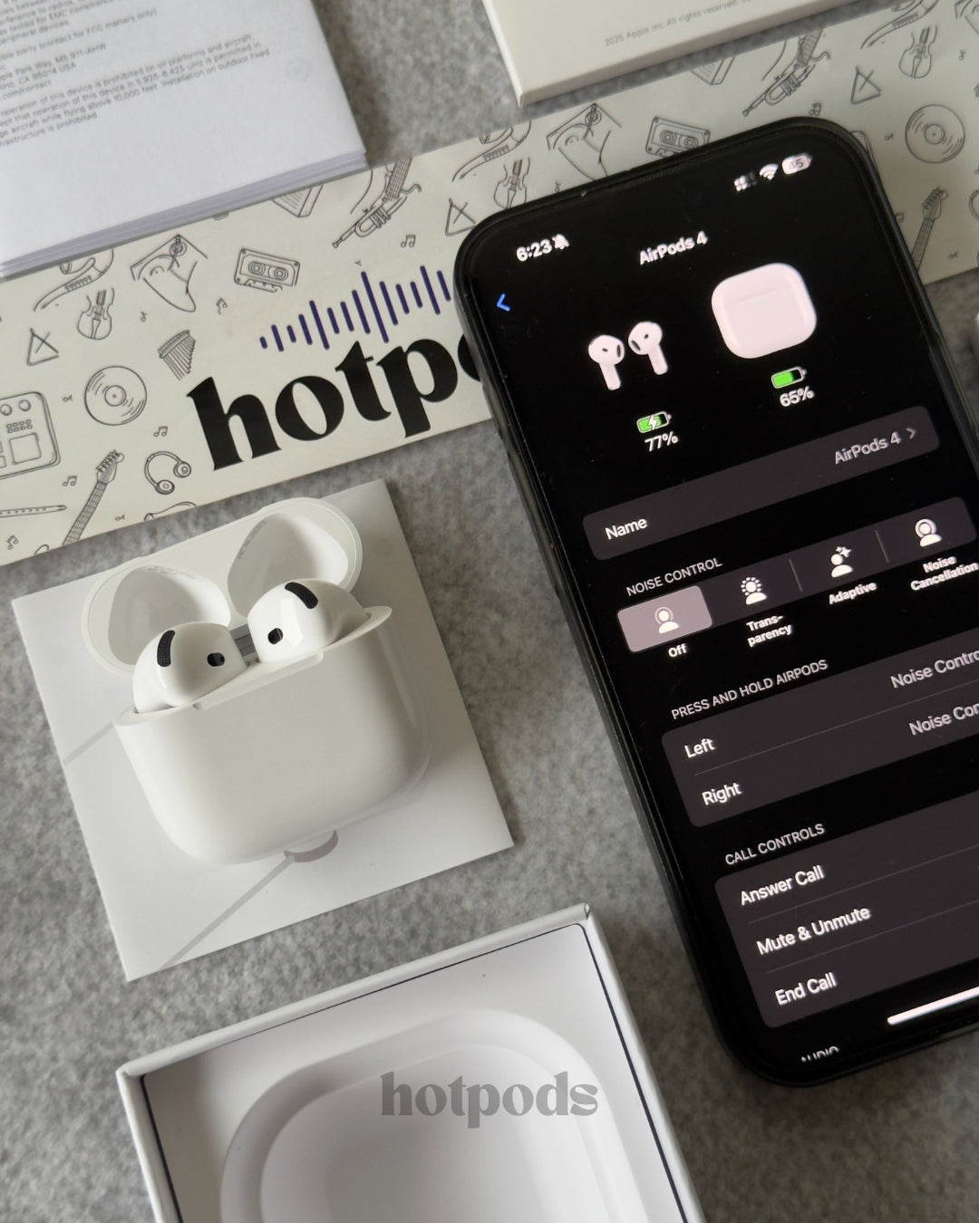 Hotpods 4 (ANC + GPS Edition)