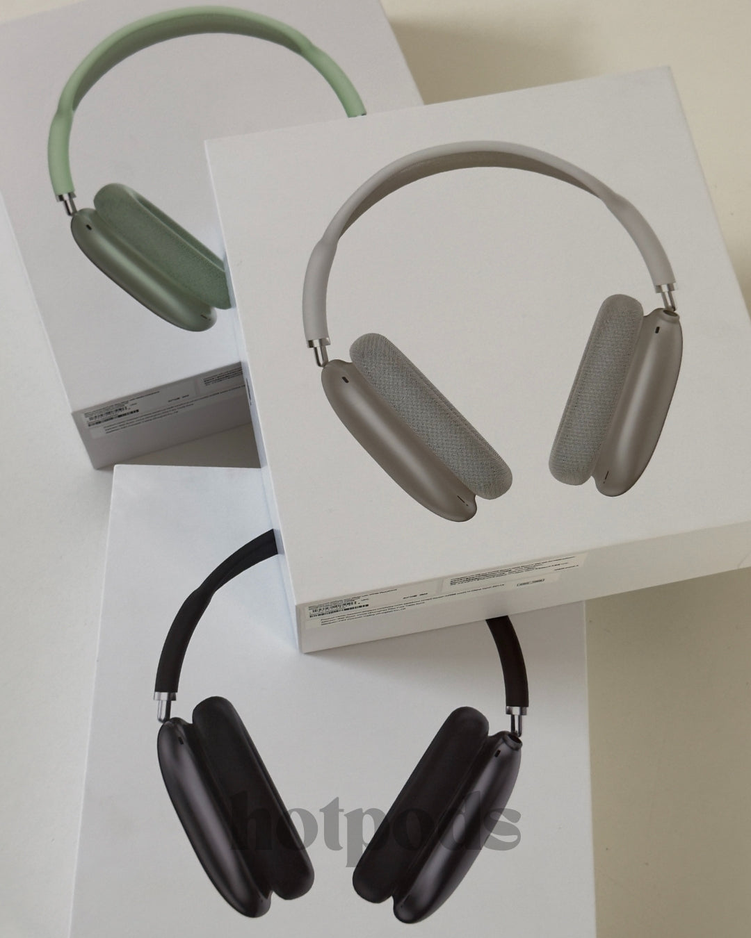 Hotpods Max (Noise Control + Popup Sensor) Black