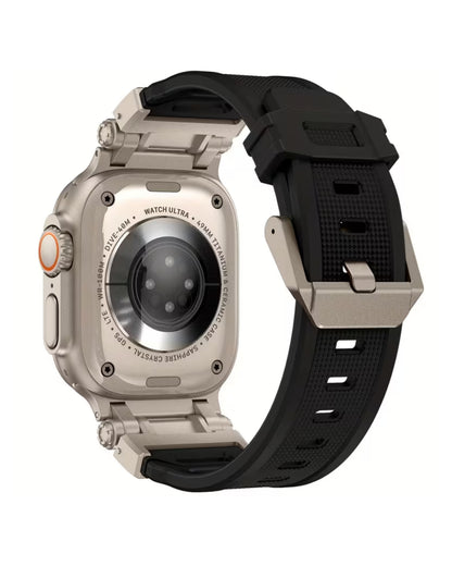 Solid Silicone Watch Band  42mm to 49mm