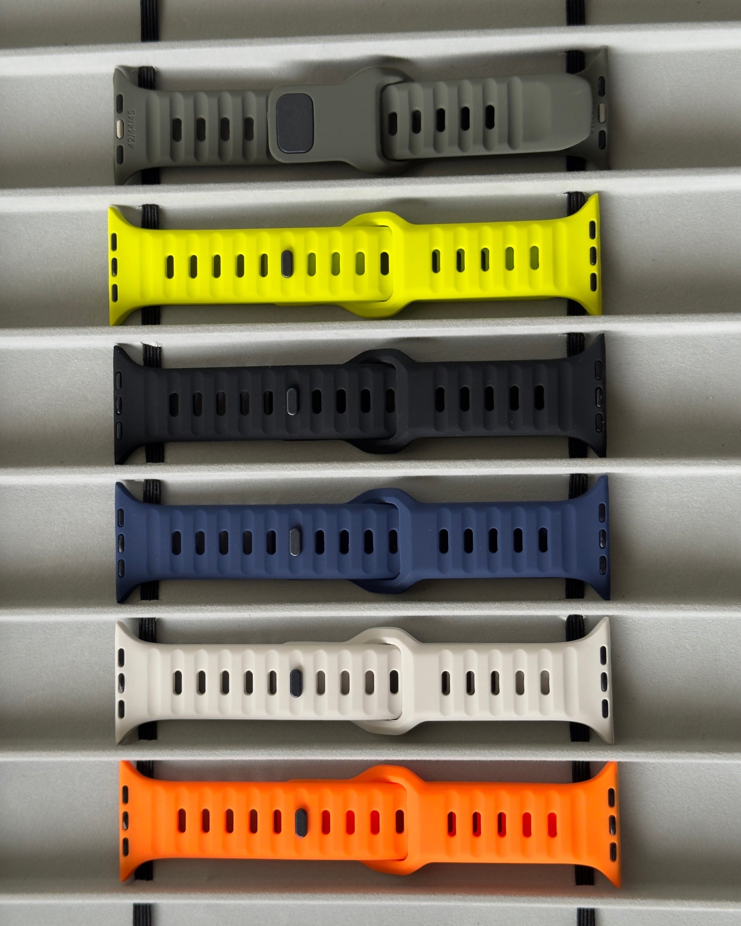 Silicon Sport Band (Dark Gray) 42mm to 49mm