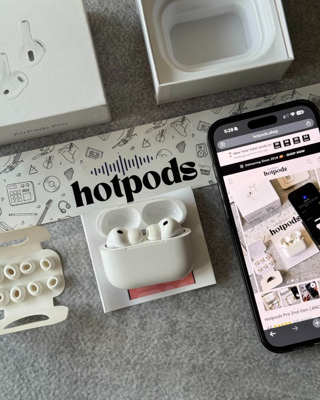 Hotpods Pro 3rd Gen (ANC + GPS Edition)