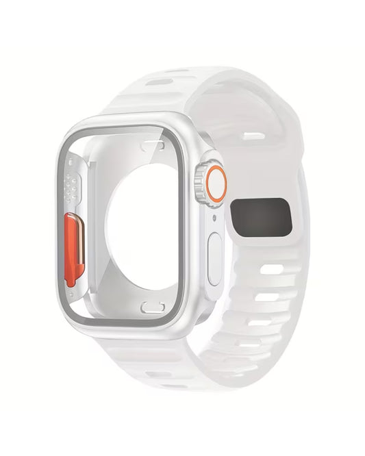Silicon Sport Band (White) 42mm to 49mm