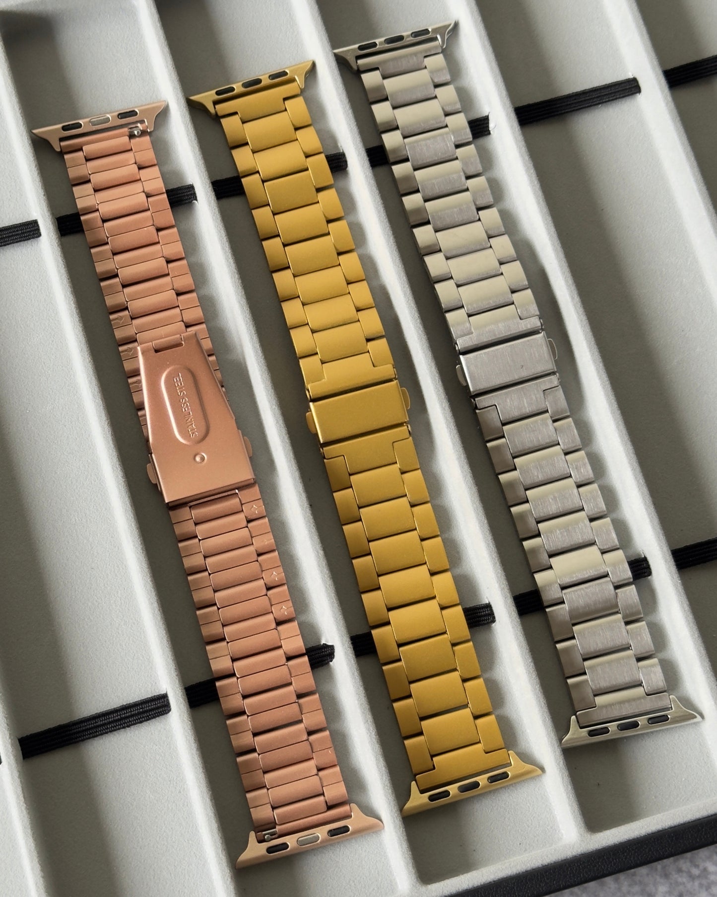 Metal Strap for iWatch (Silver) 40mm to 49mm
