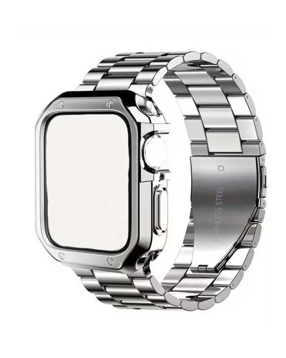 Metal Strap for iWatch (Silver) 40mm to 49mm