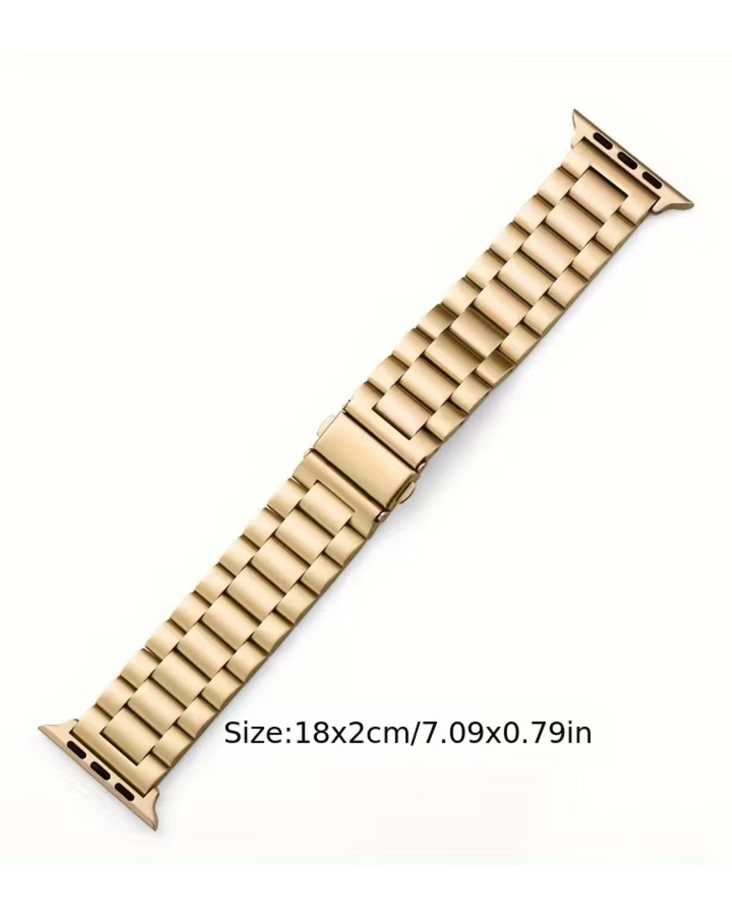 Metal Strap for iWatch (Gold) 40mm to 49mm