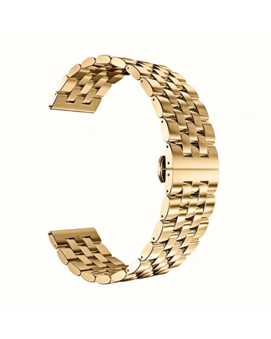 Apple Watch Strap Meatal 5 line (Gold)