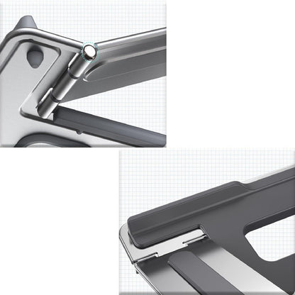 Slim Aluminum Alloy & Metal Foldable Laptop & Tablet Stand